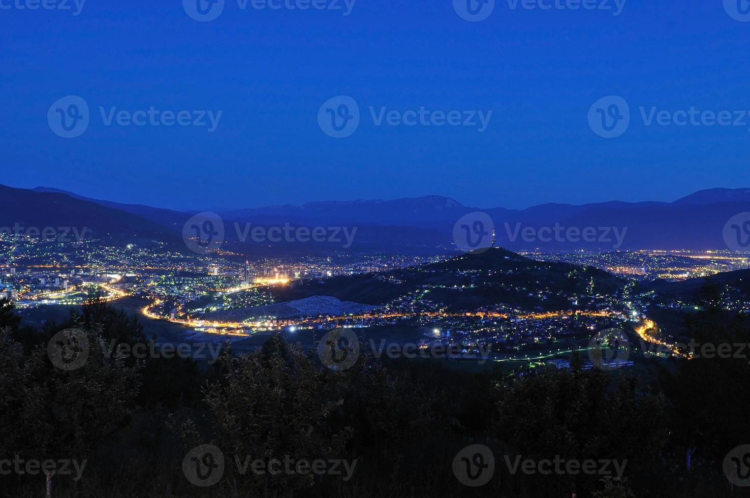 Sarajevo night view photo