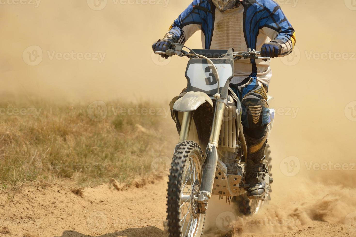 Motocross bike race photo