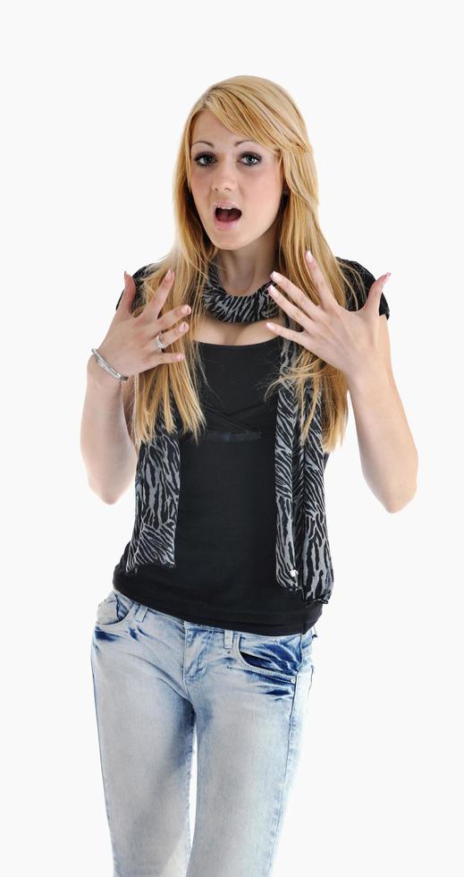 woman fashion isolated photo