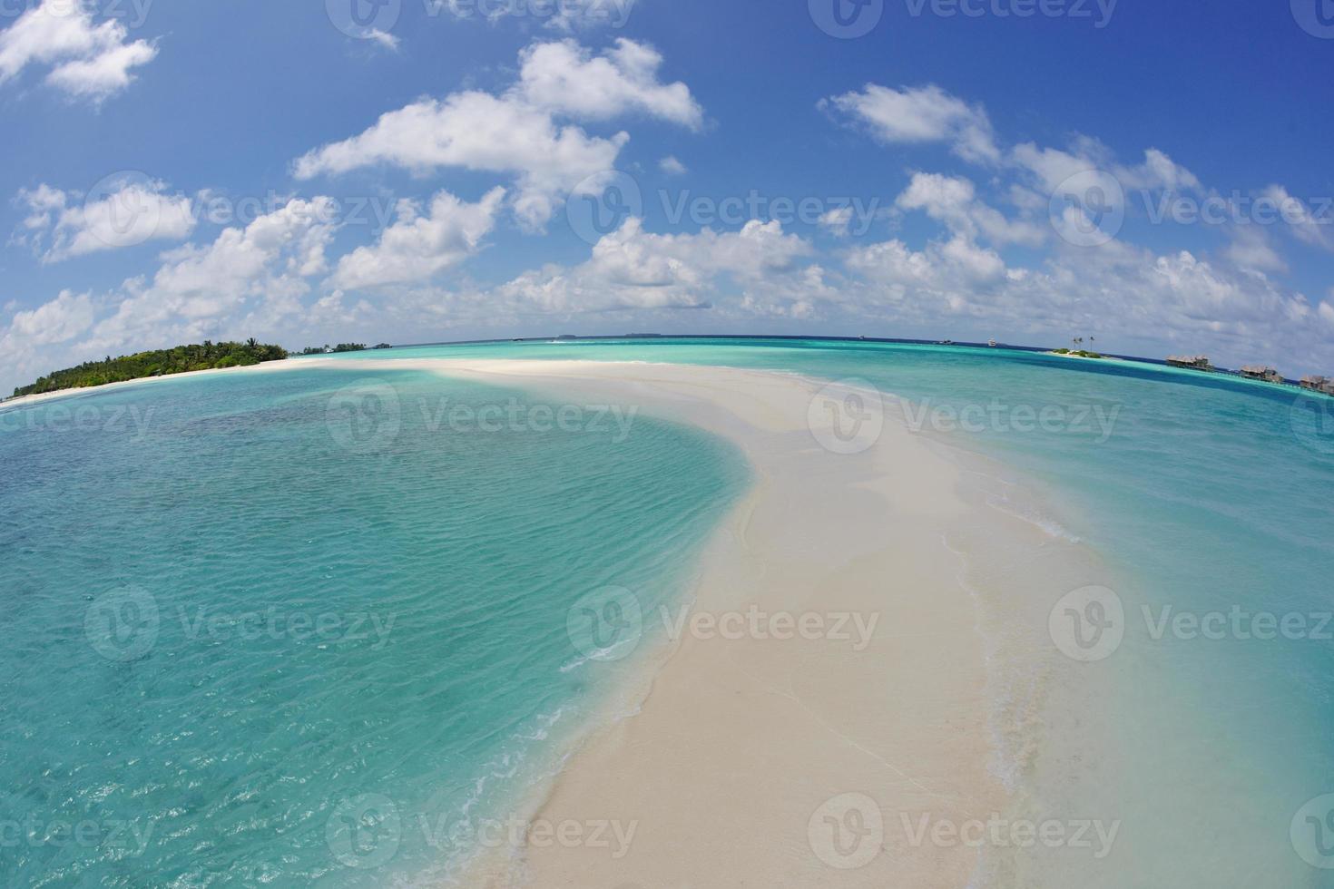 Tropical beach view photo