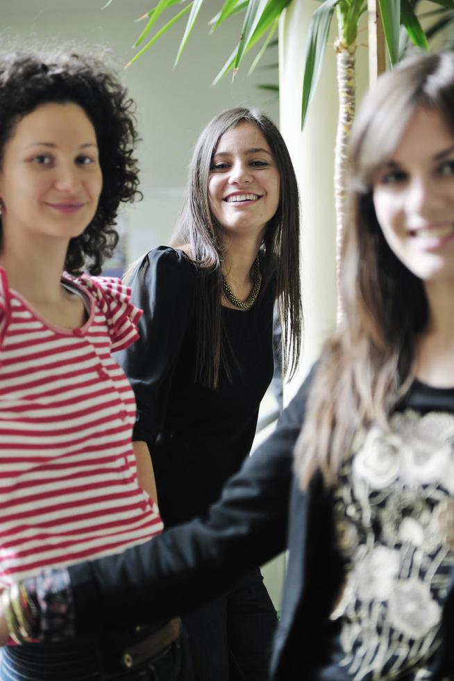 Student group portrait photo