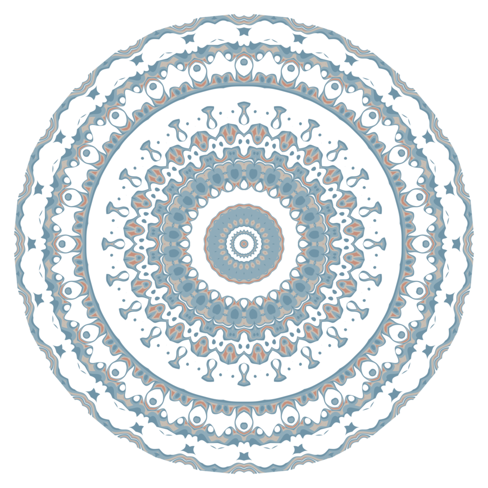 Mandala circle pattern png