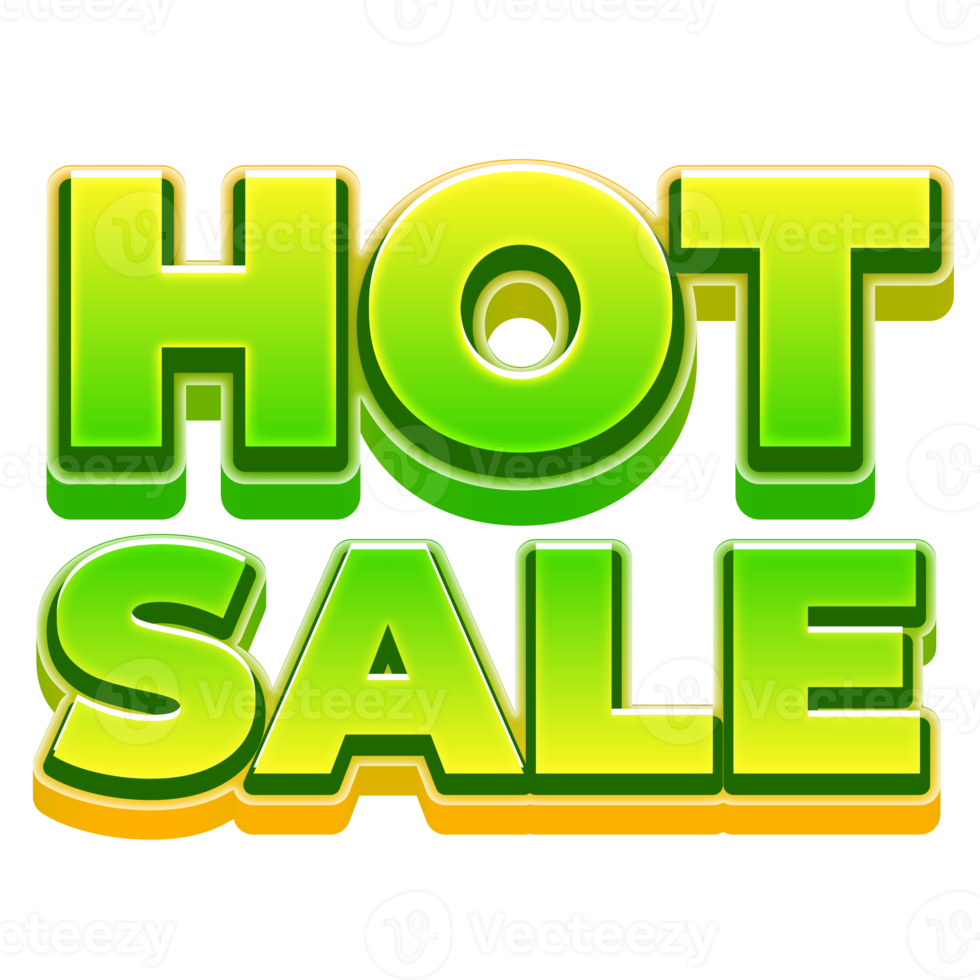 Hot Sale 3D Marketing Label Text png