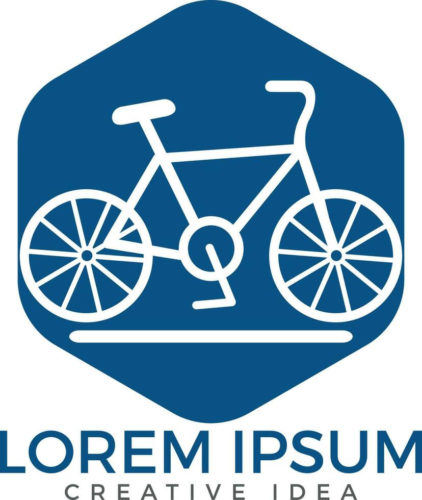 Bicycle Logo Design. Cycle Sport Identity. vector