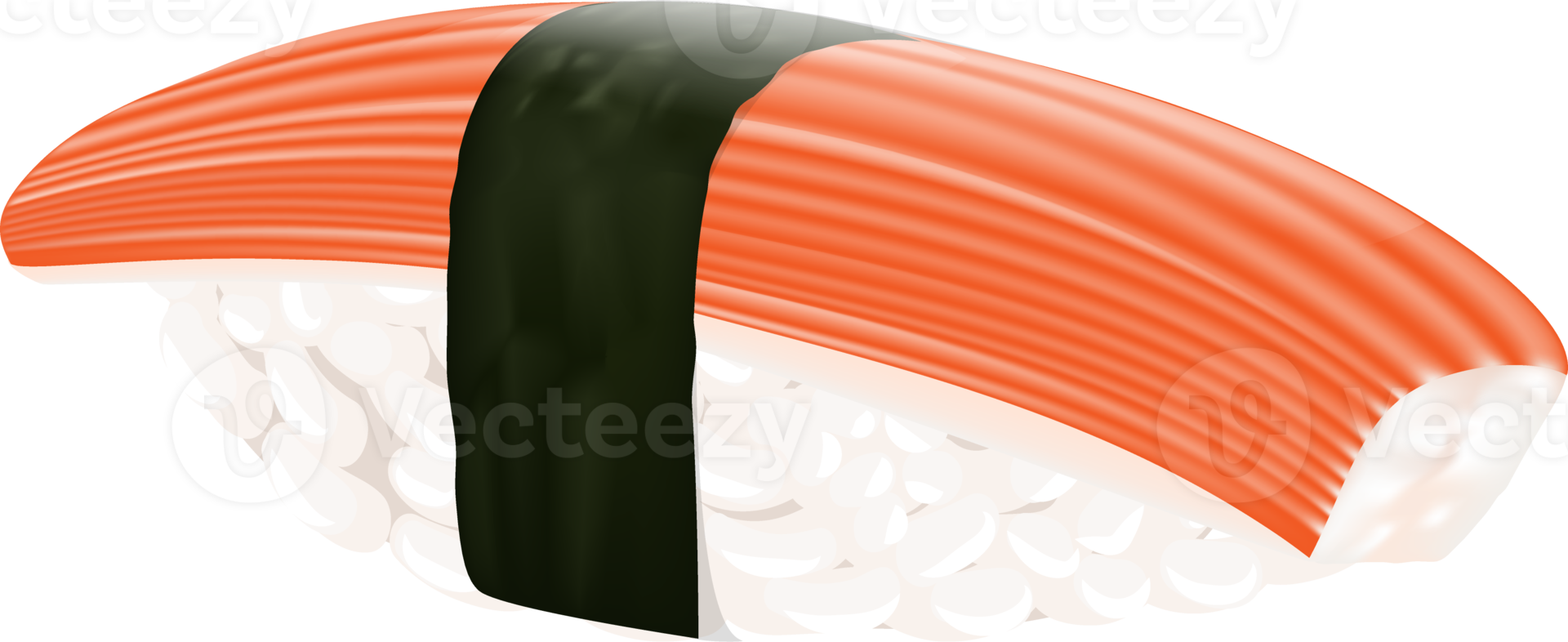 conjunto de sushi comida tradicional japonesa png