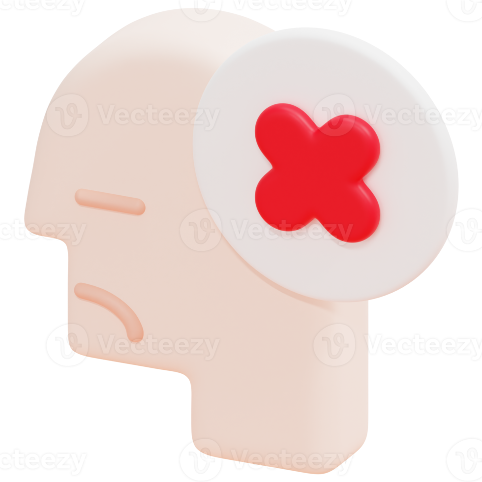 disabled 3d render icon illustration png