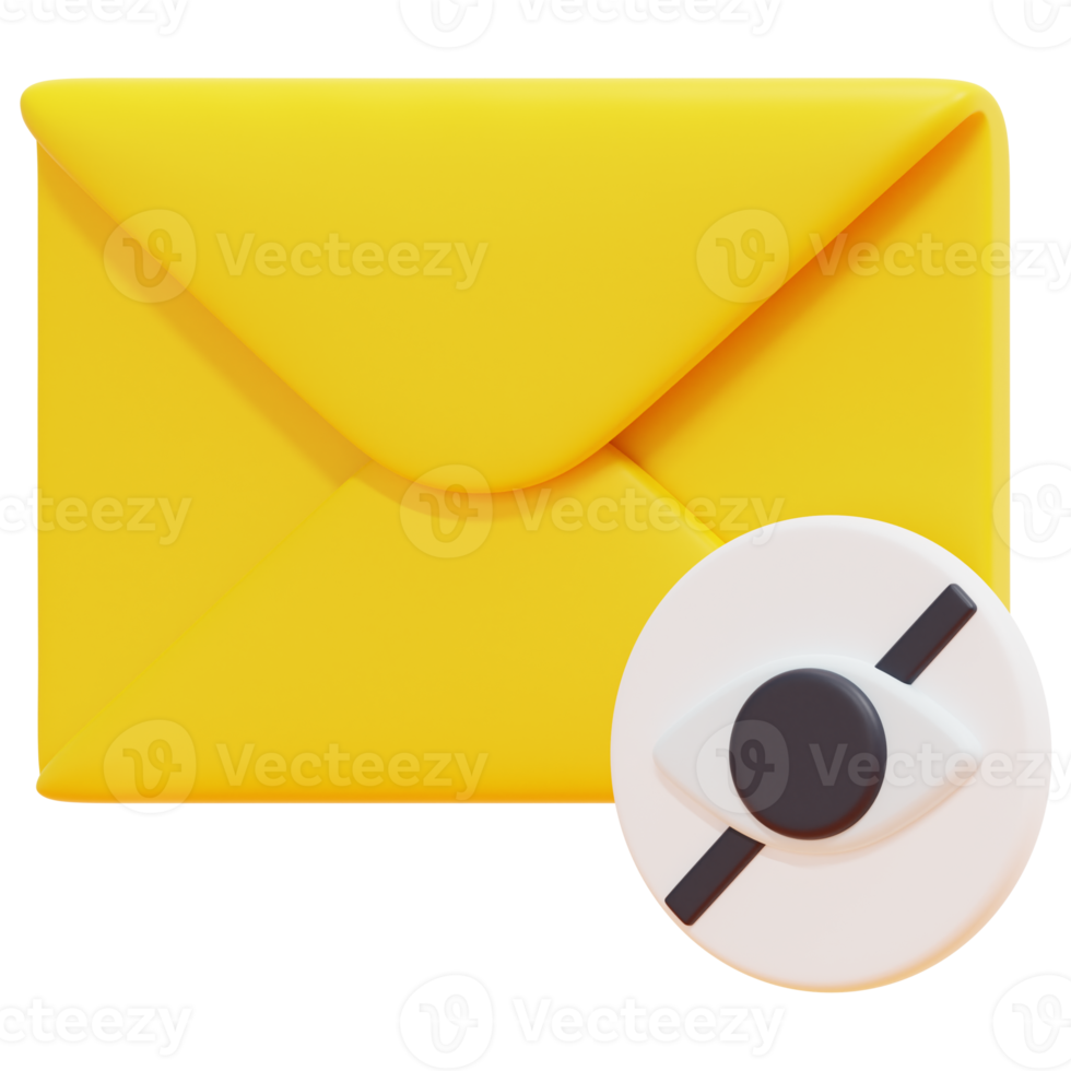hidden 3d render icon illustration png