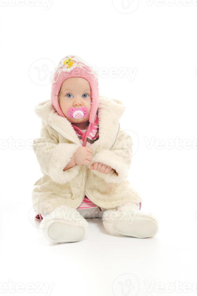 winter baby view photo