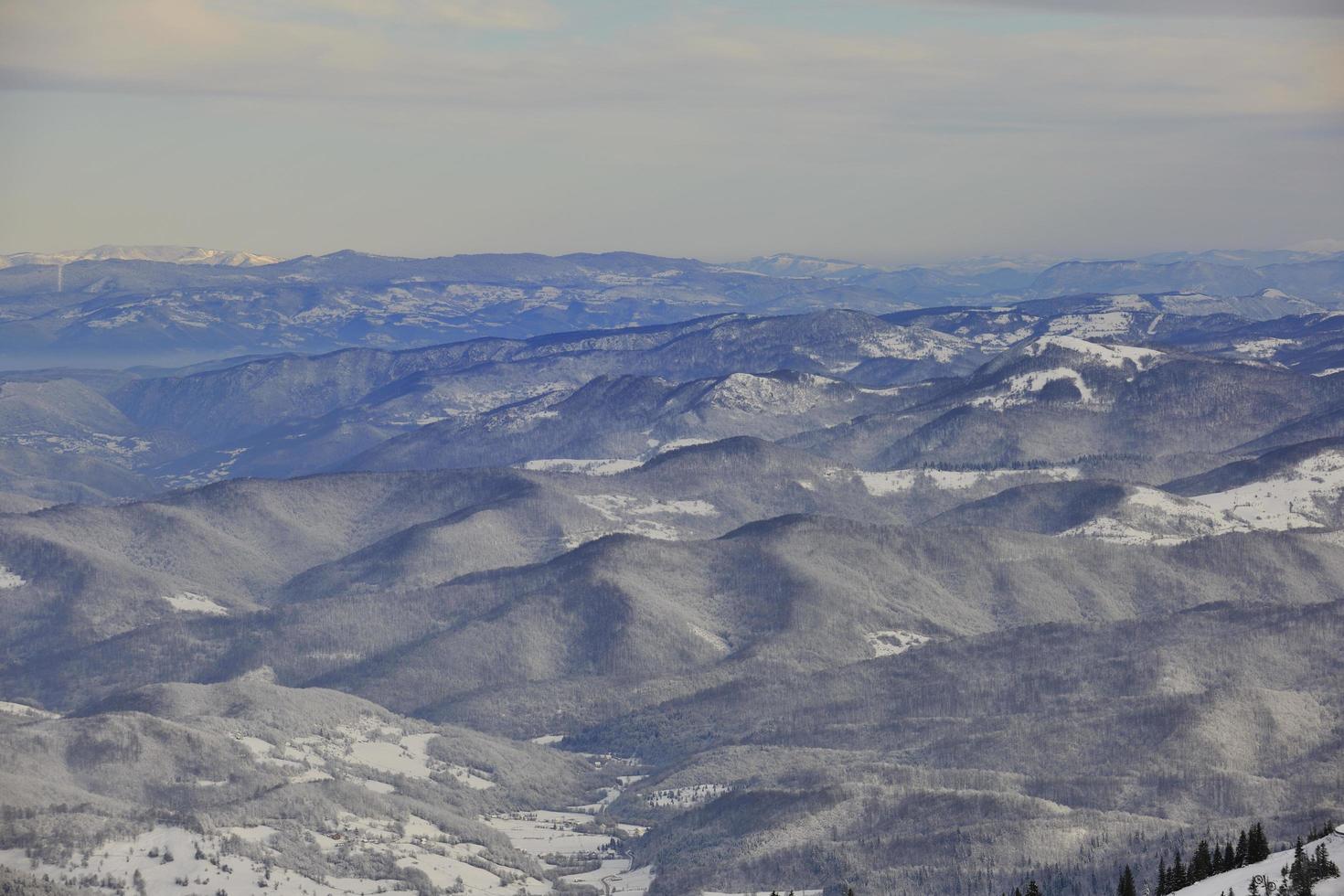 Winder landscape view photo