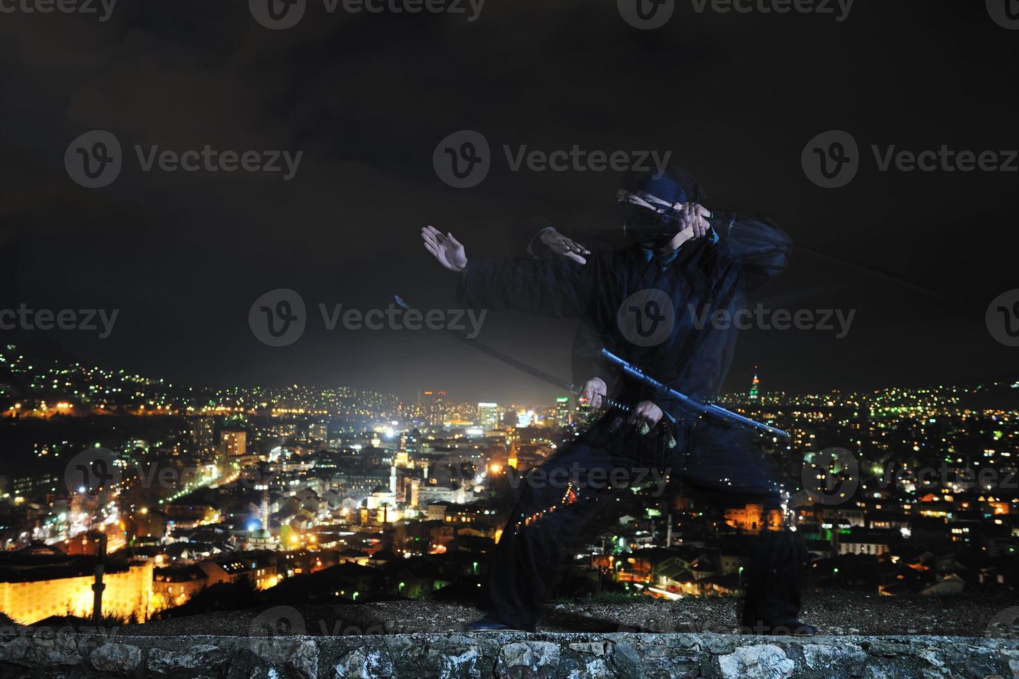 Ninja at night photo