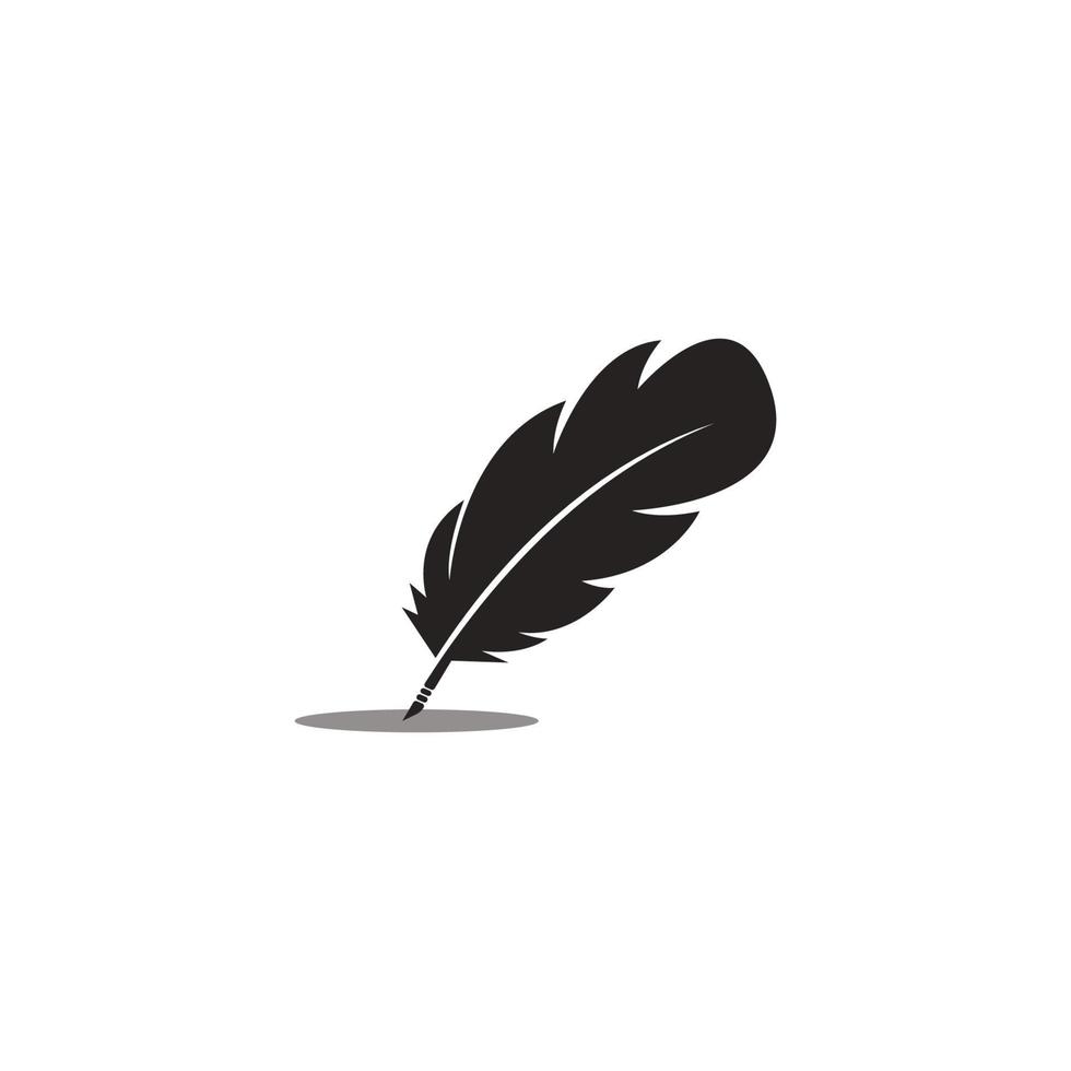 feather icon vector illustration design image