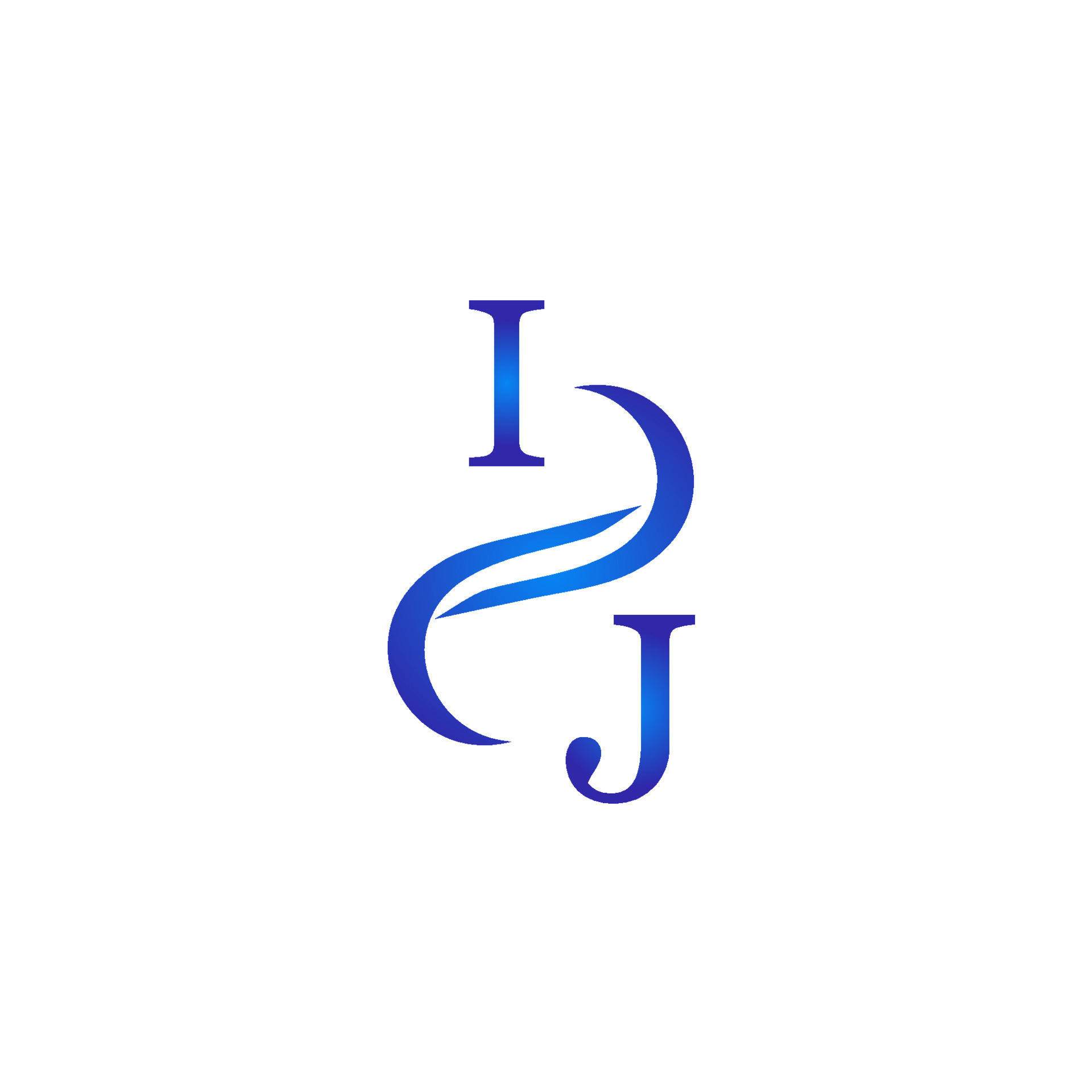 IJ blue logo design for your company 11579708 Vector Art at Vecteezy