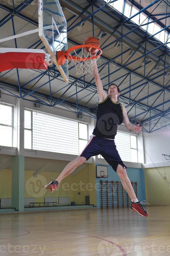 Basketball player view photo
