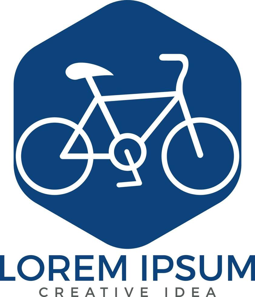 Bicycle Logo Design. Cycle Sport Identity. vector