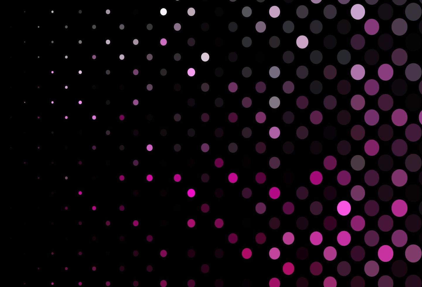 Dark Pink vector template with circles.