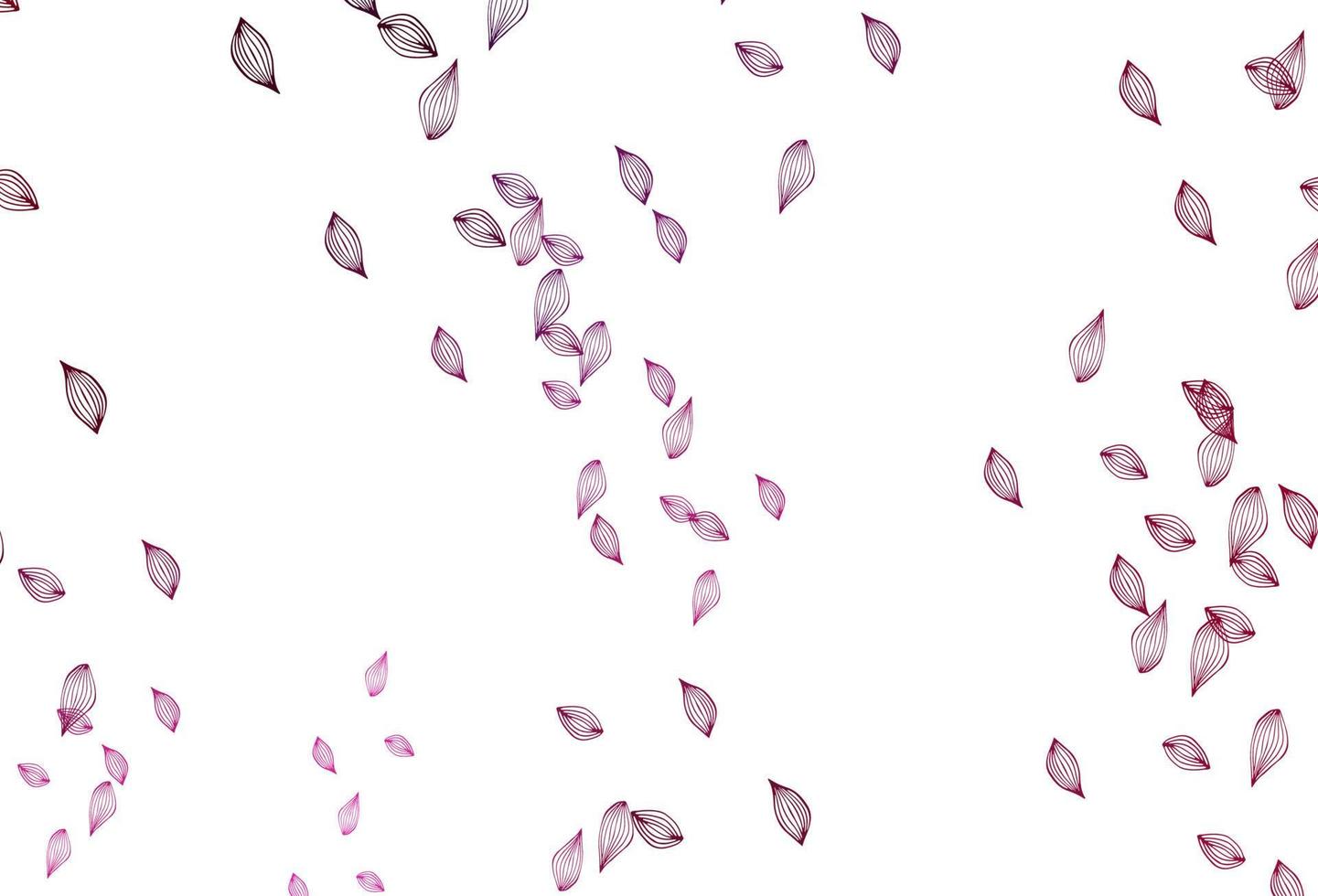 Light Pink vector sketch pattern.