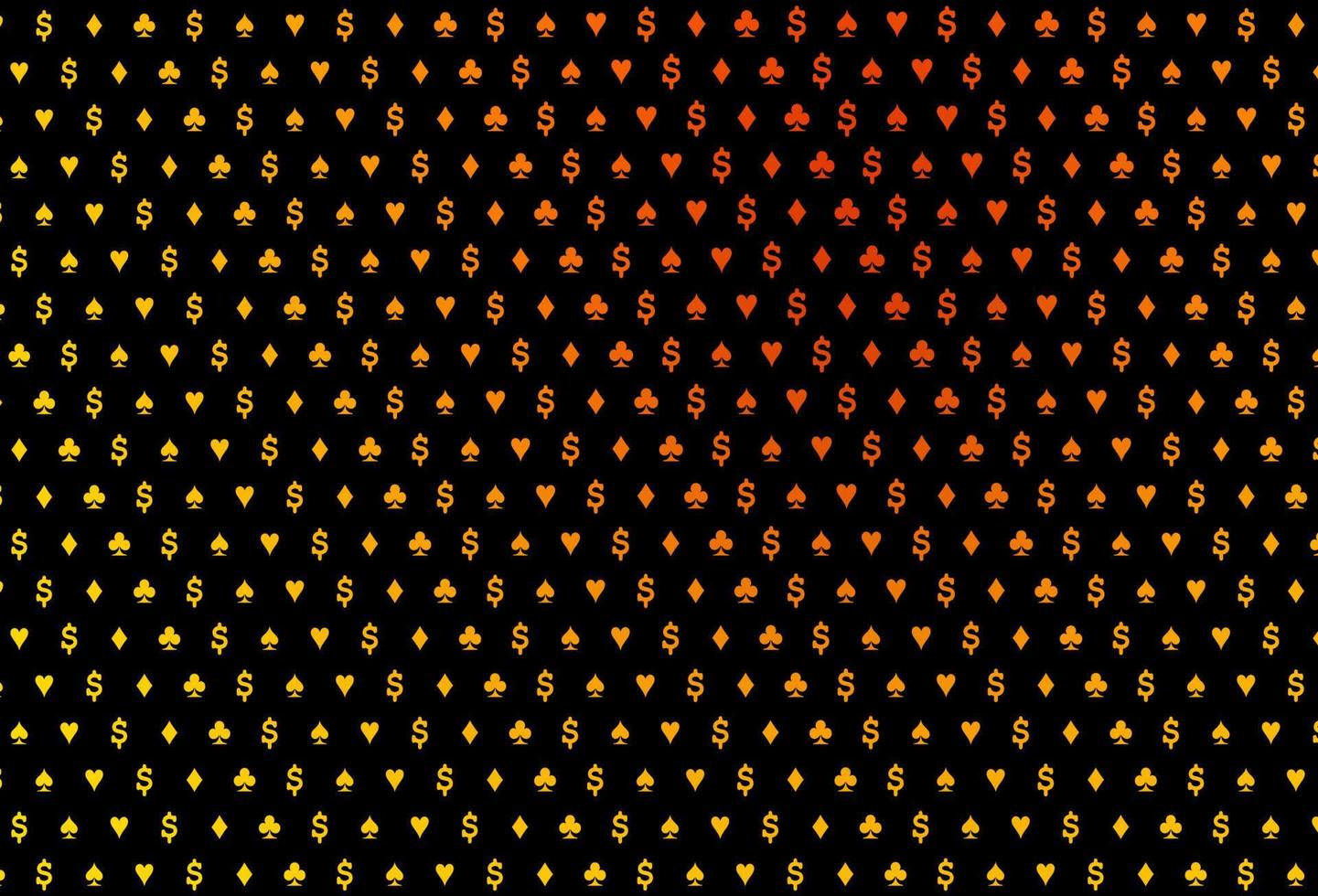 Dark yellow, orange vector layout with elements of cards.