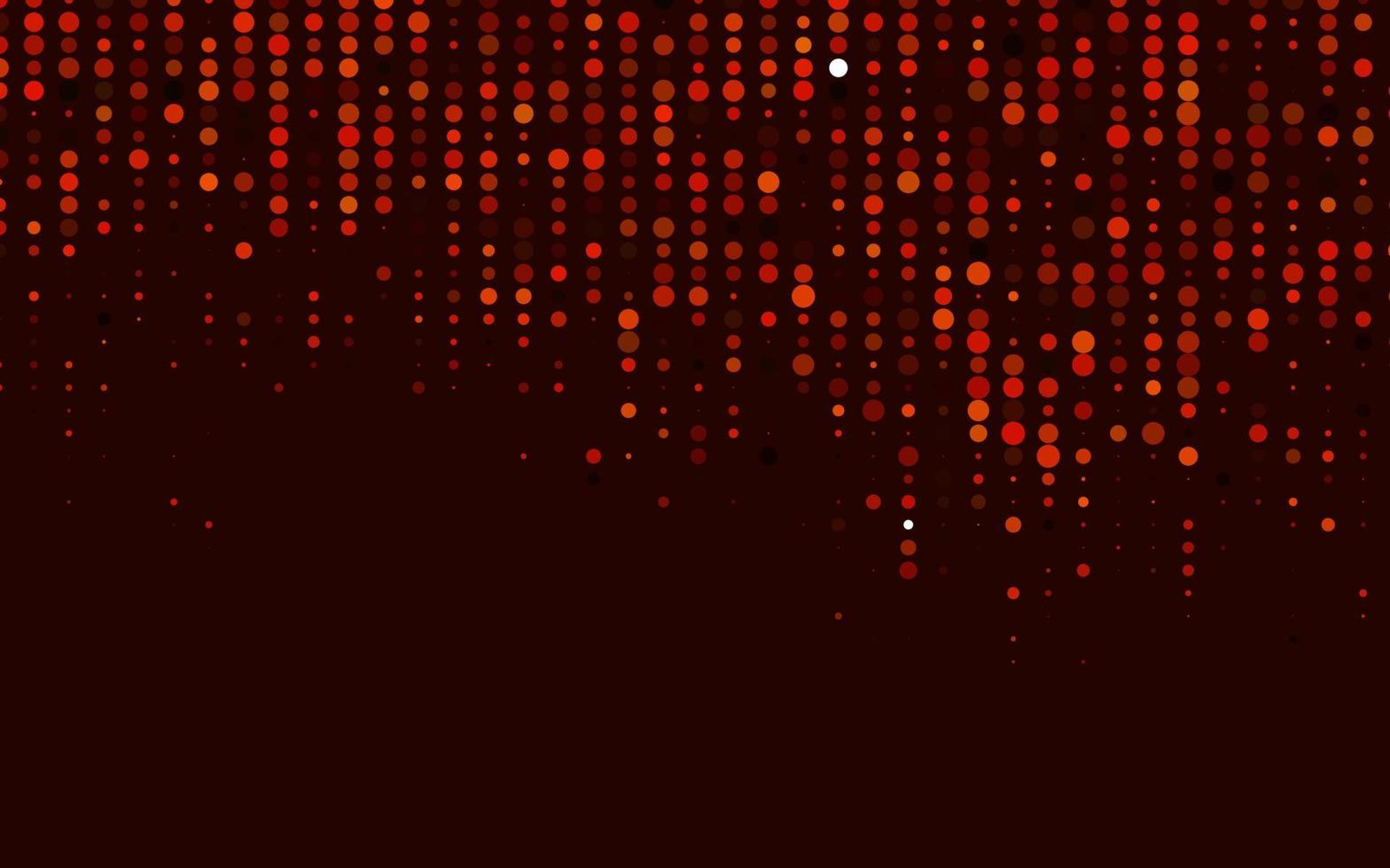 Light Orange vector texture with disks.
