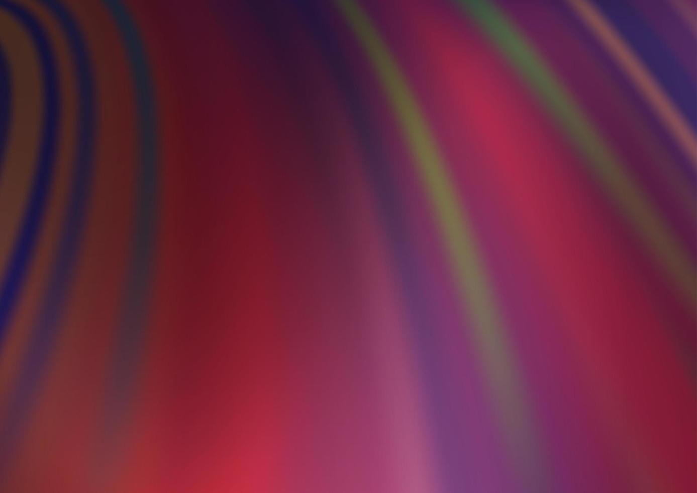 Dark Pink vector background with bent ribbons.