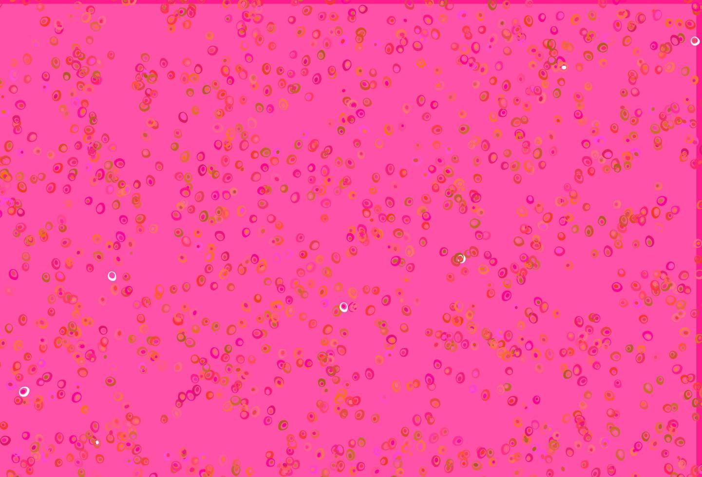 Light Pink, Yellow vector layout with circle shapes.