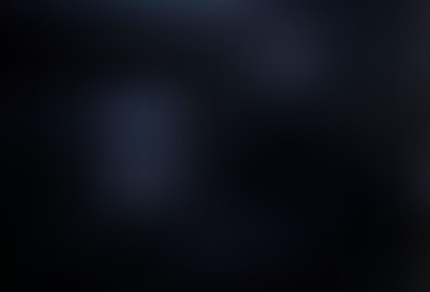 Dark Black vector modern bokeh pattern.