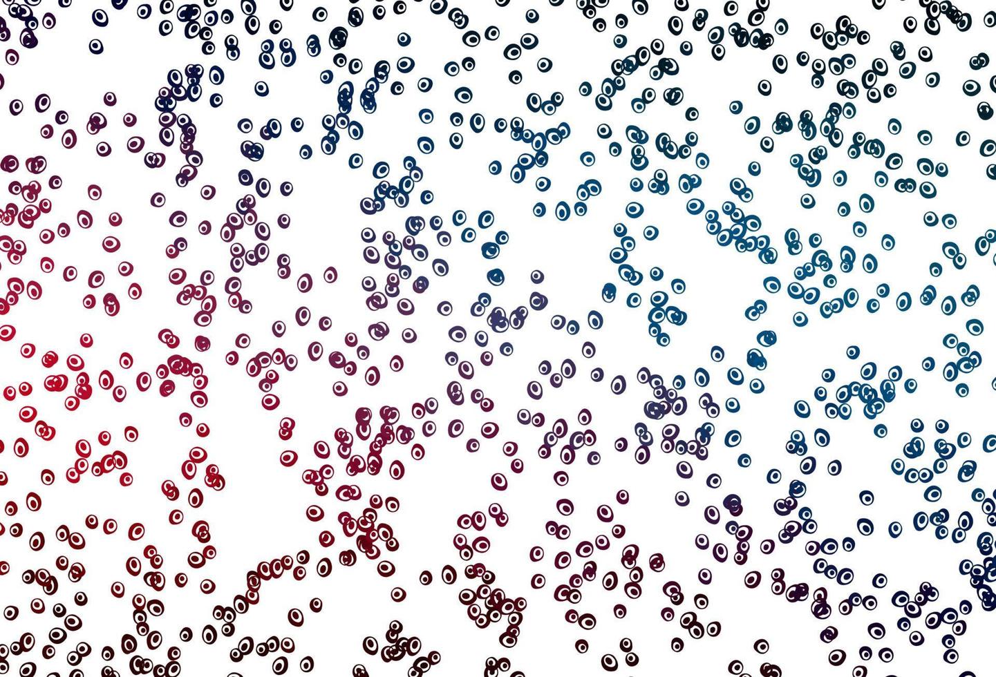 Light Blue, Red vector backdrop with dots.