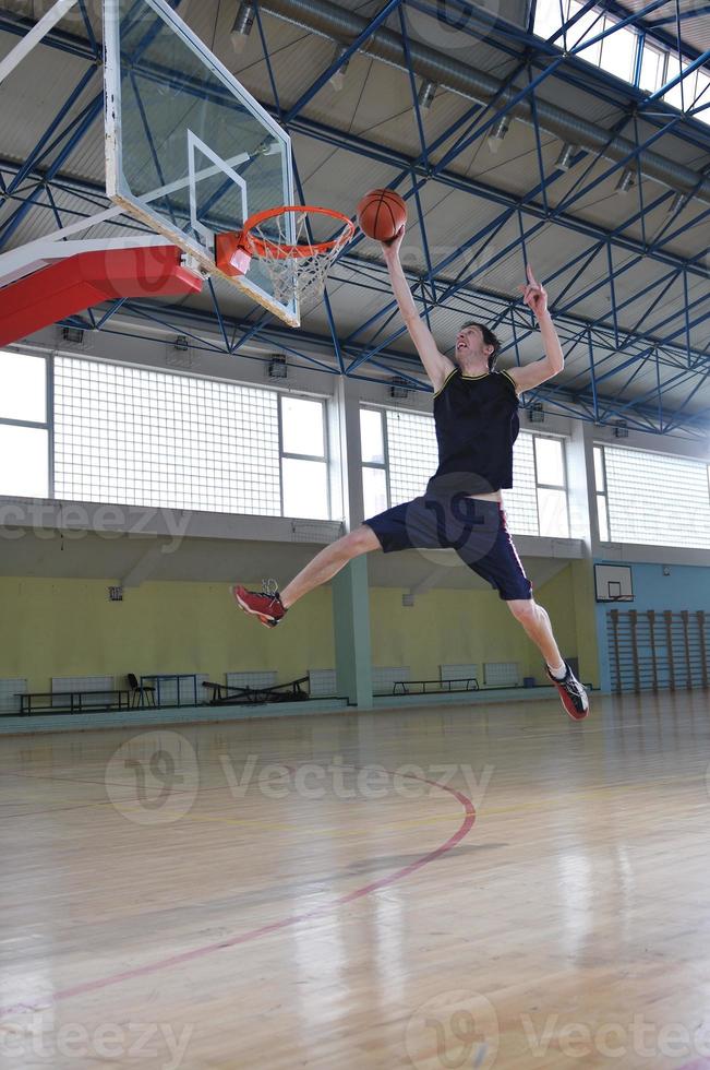 Basketball player view photo