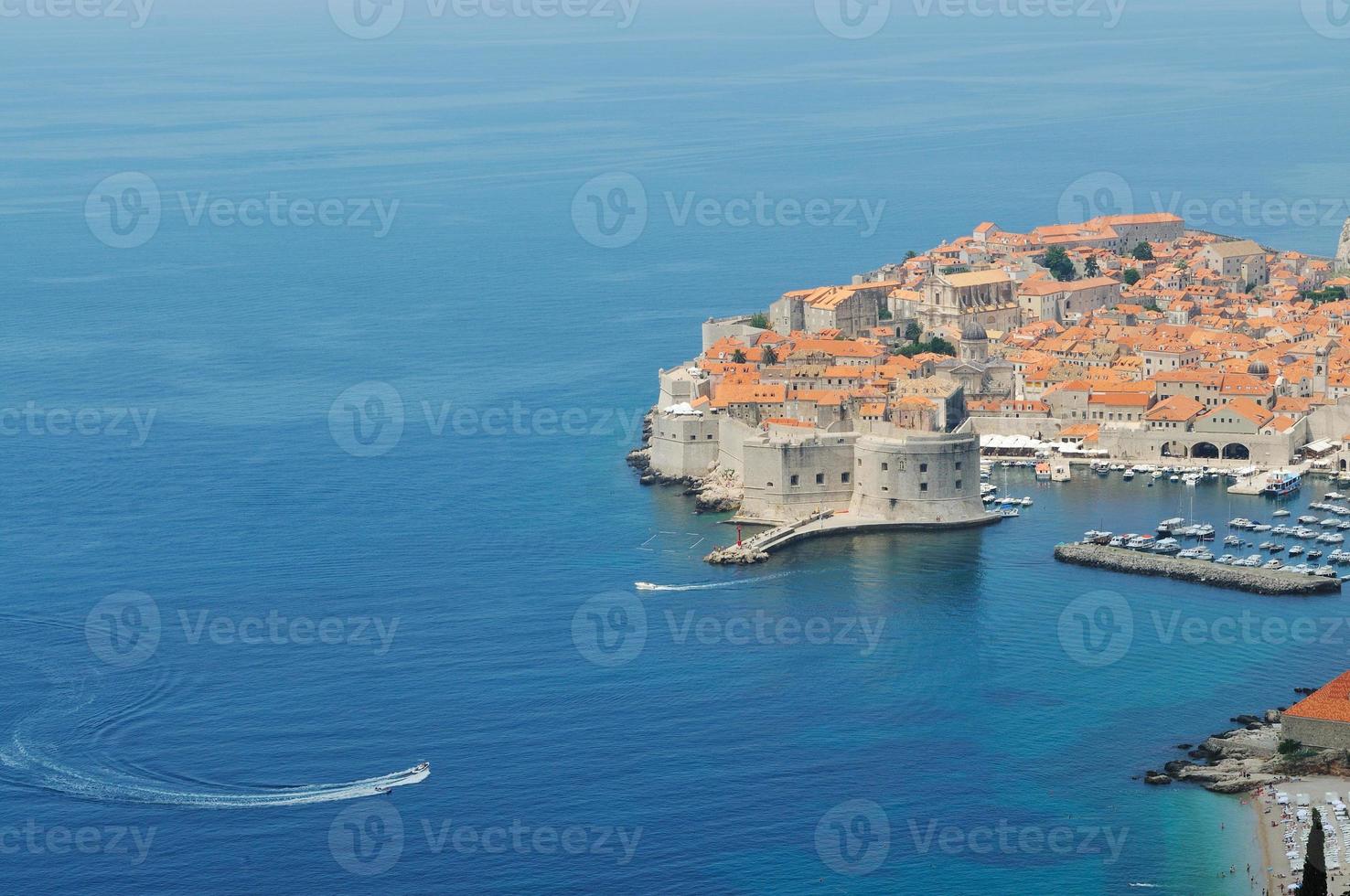 Dubrovnik landscape view photo