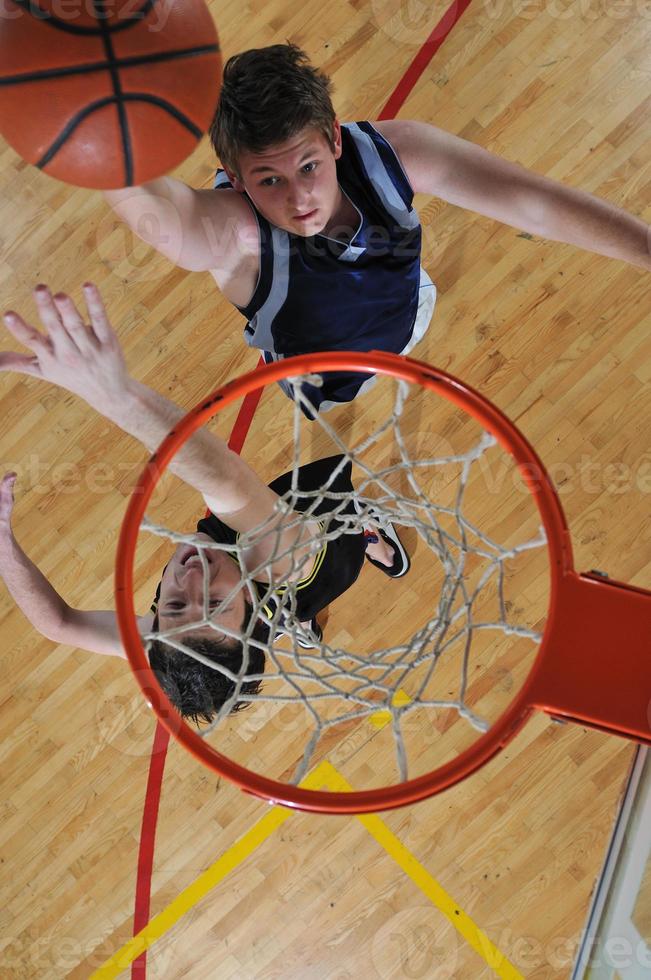 Basketball player view photo