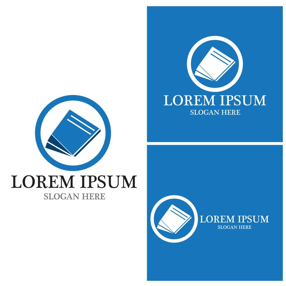 Document logo vector template illustration
