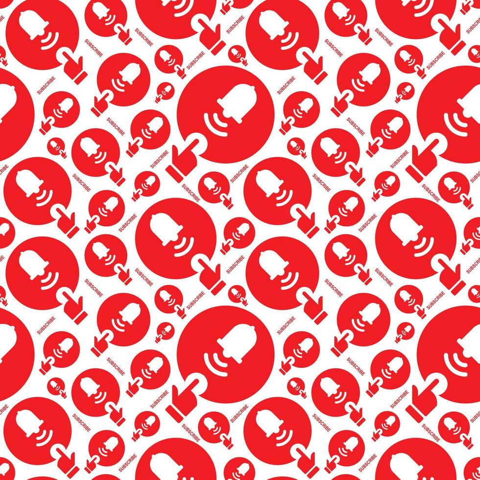 Abstract subscribe icons pattern vector