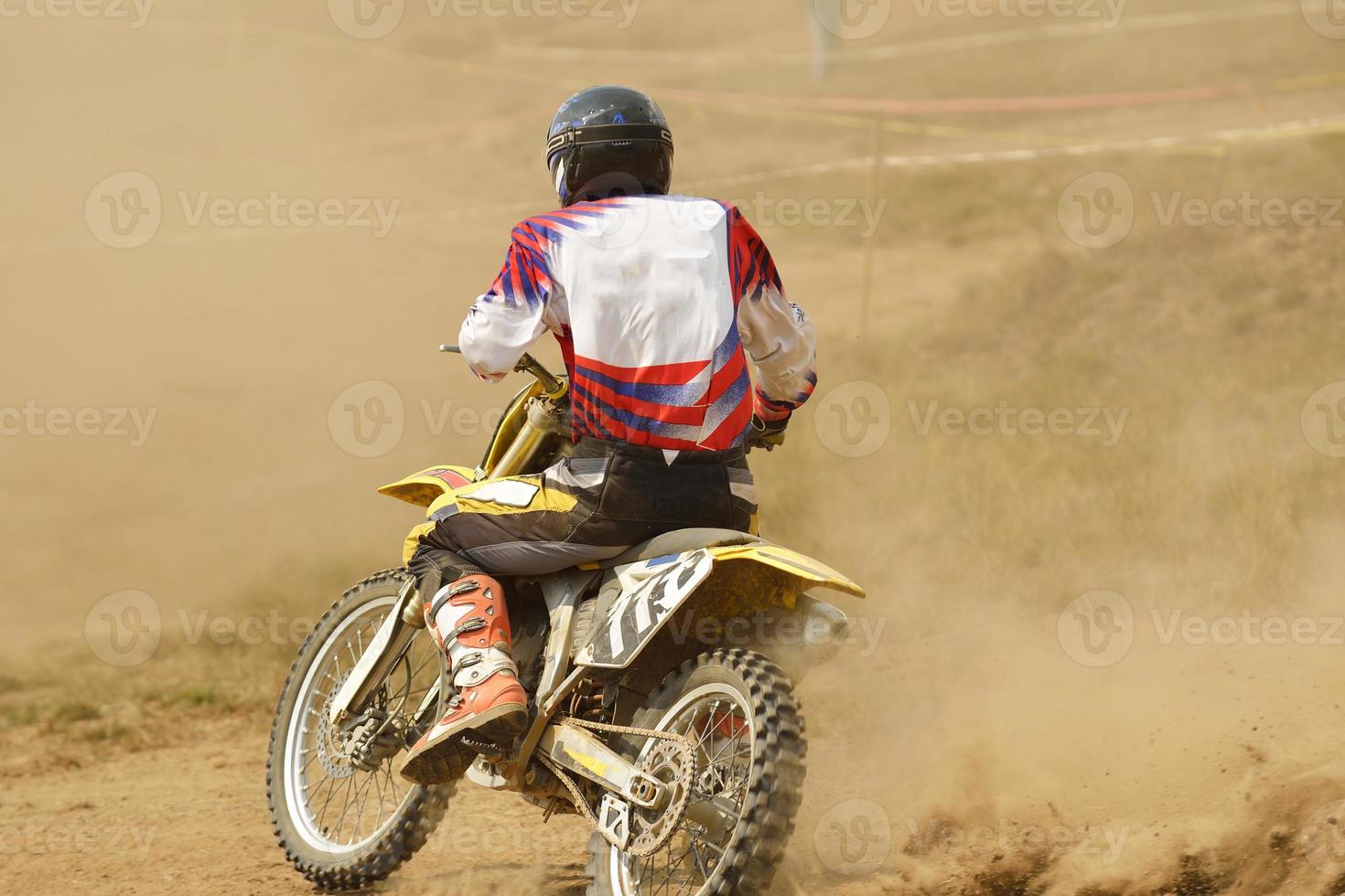 Motocross bike race photo