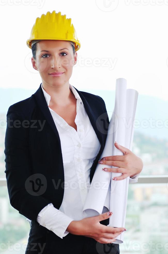 architect woman portrait photo