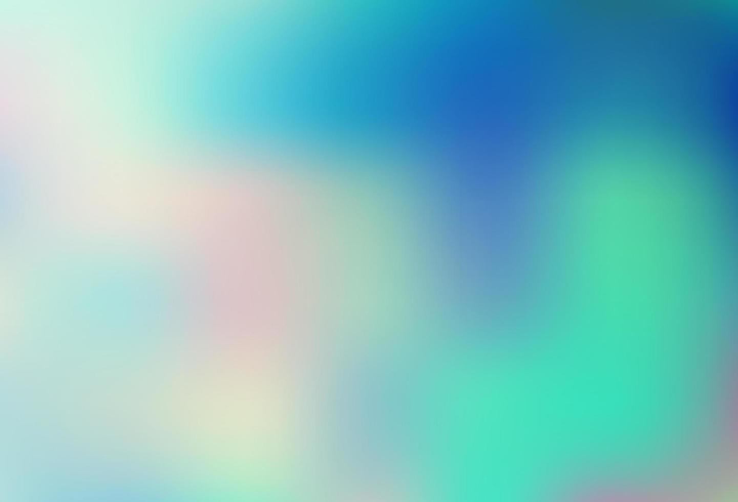 Light Blue, Green vector blurred shine abstract background.