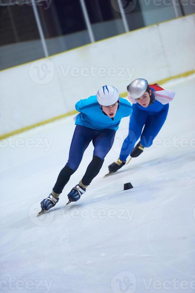 Speed skating view photo