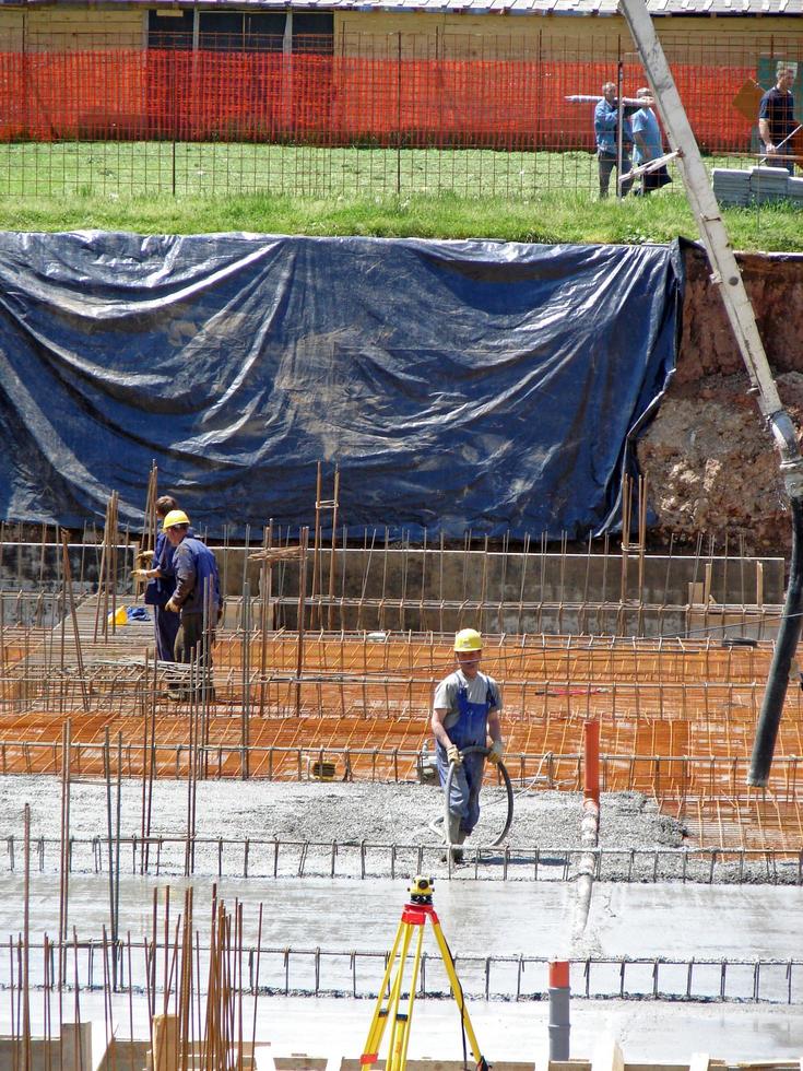 Construction worker view photo