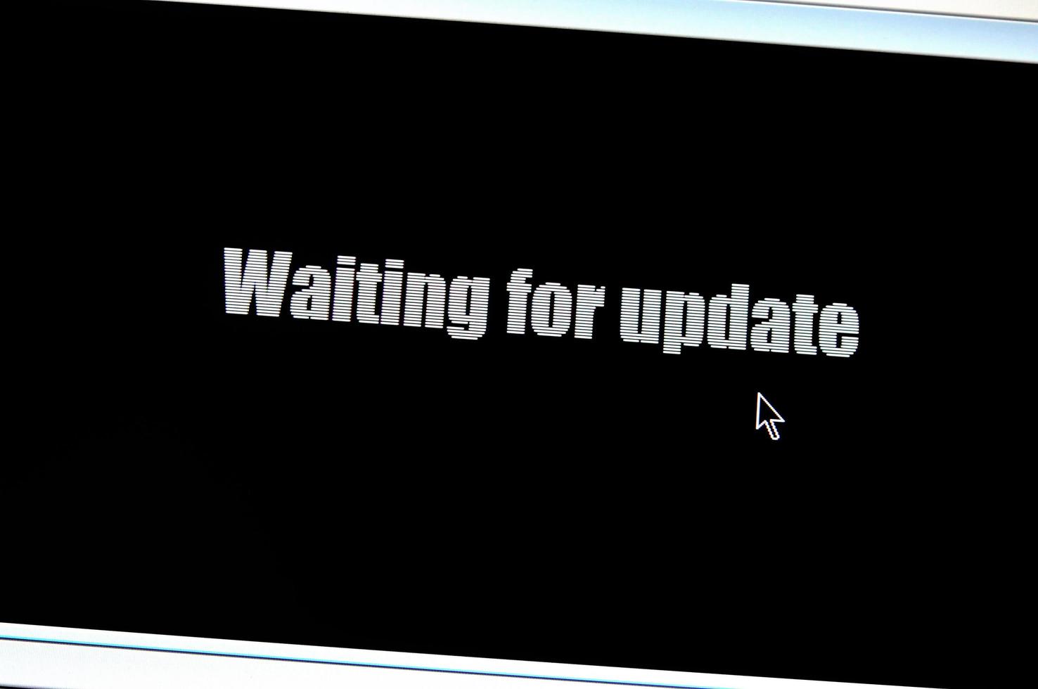 update screen view photo