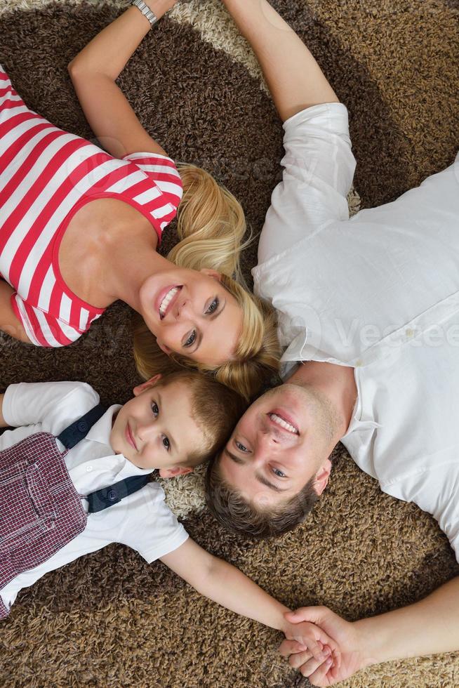 family at home photo