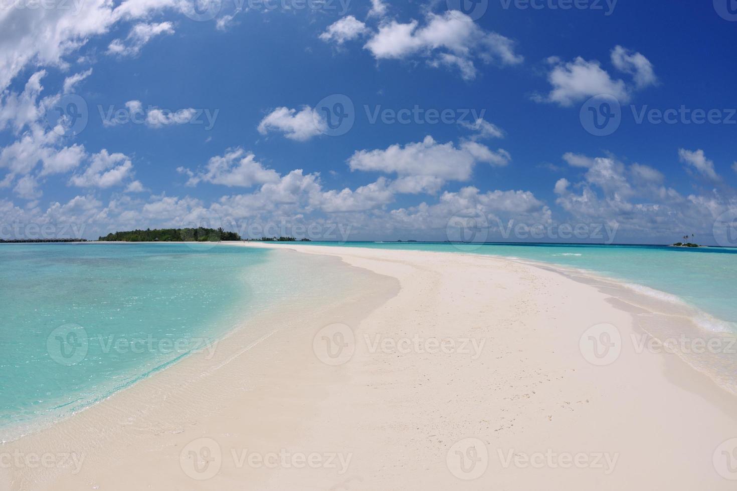 Tropical beach view photo