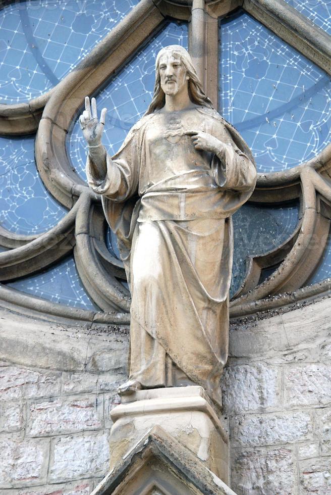 Religious sculpture view photo