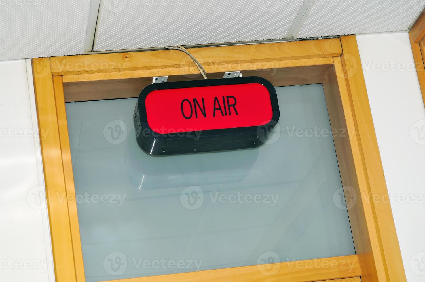 On air sign photo