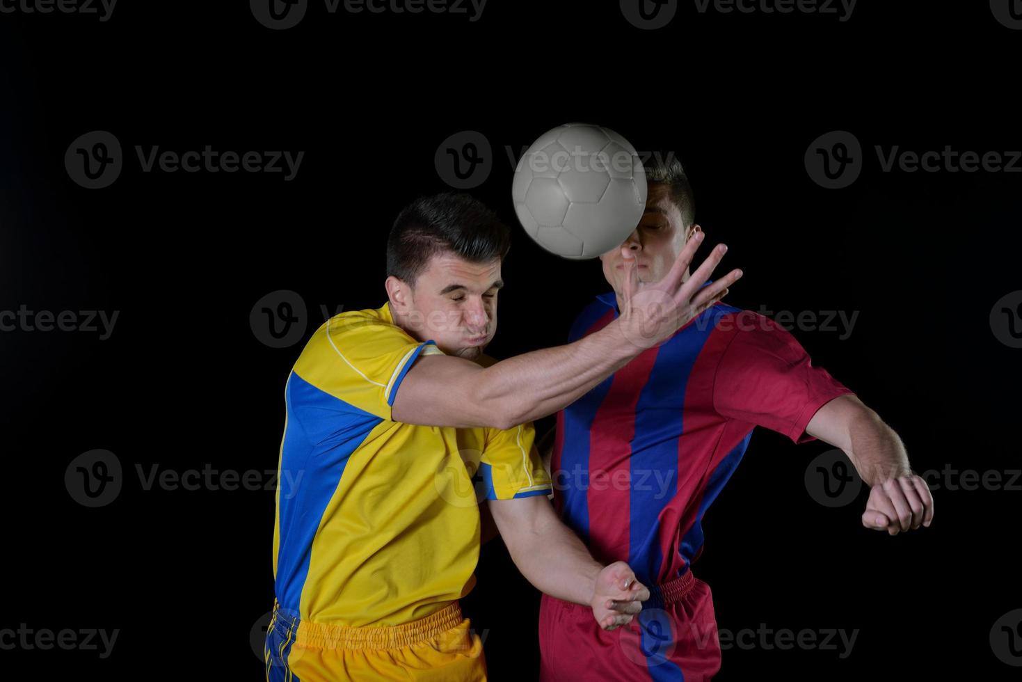 Soccer player view photo