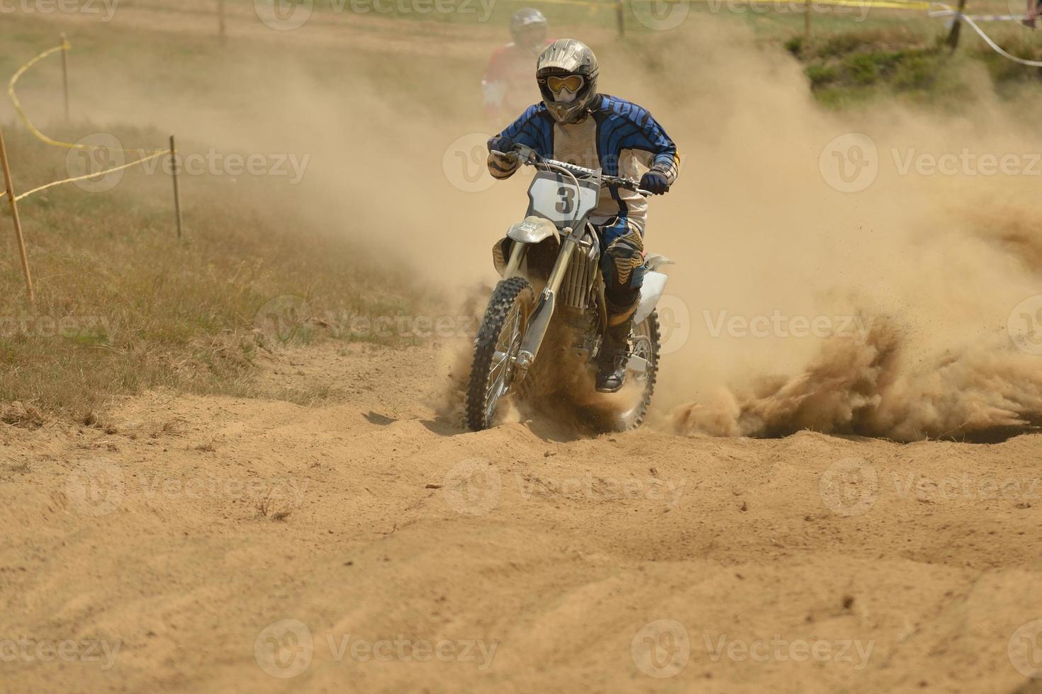 carrera de motocross foto