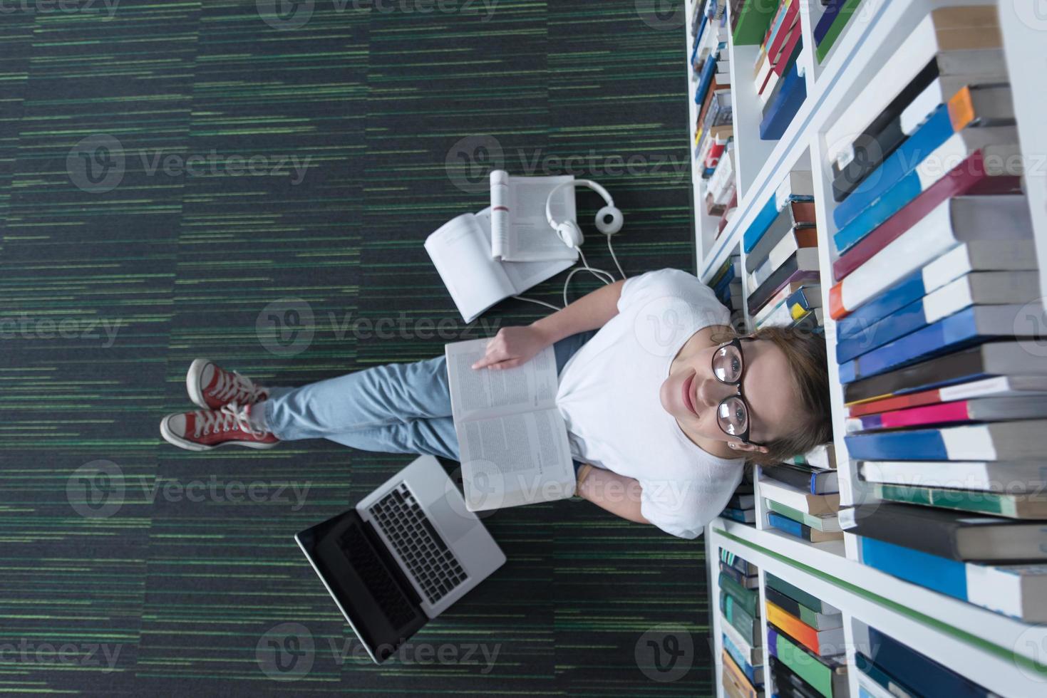 Library study concept photo