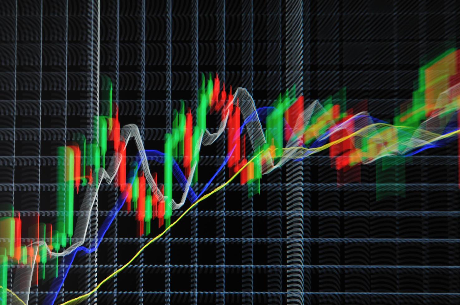 stock graph view photo