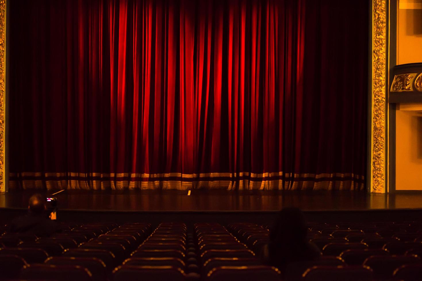 Stage background view photo
