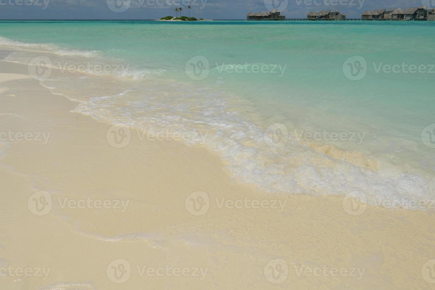 Tropical beach view photo