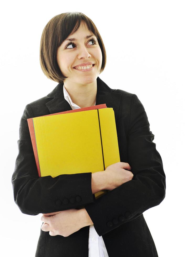 una mujer de negocios foto