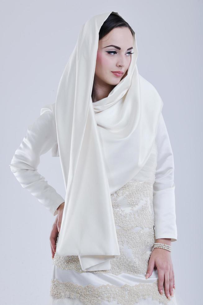 beautiful bride portrait photo