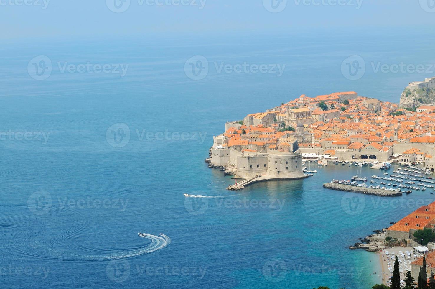 Dubrovnik landscape view photo